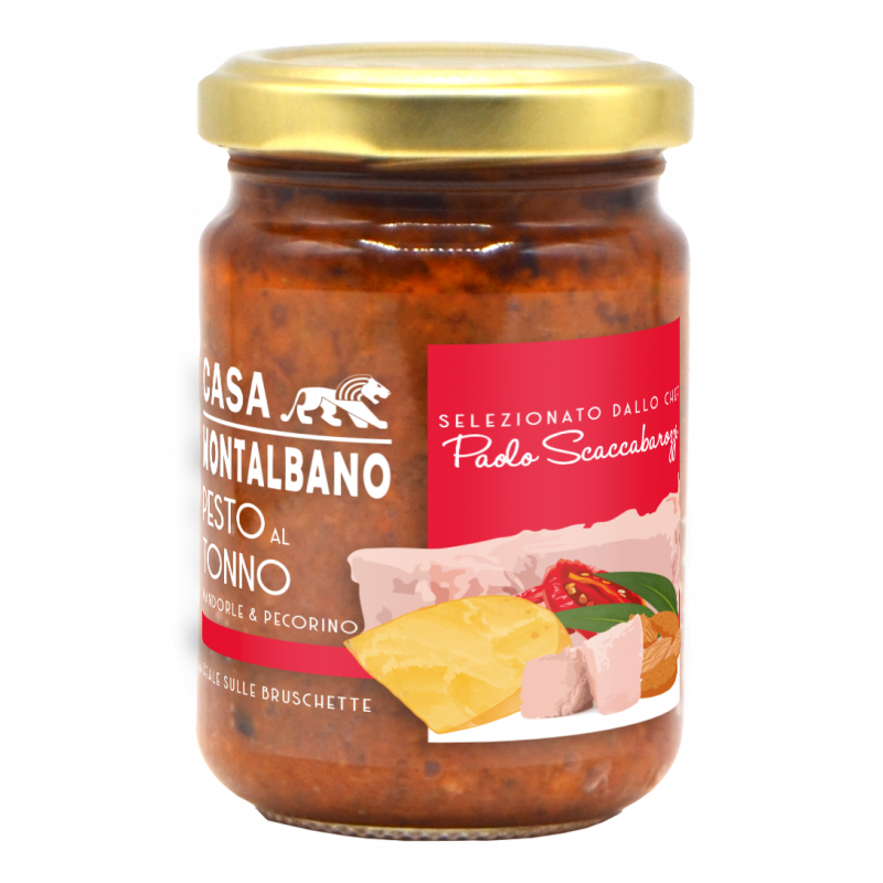 Pesto al tonno mandorle e pecorino - 130g